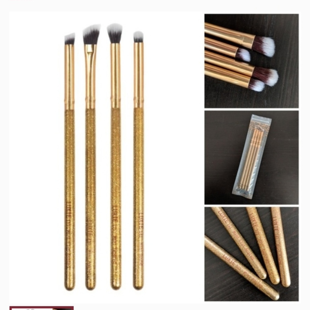 Luxie luminous eye brush set